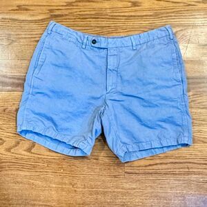 Sid Mashburn Linen/Cotton Shorts. Size 36 (tagged 38) Periwinkle color.